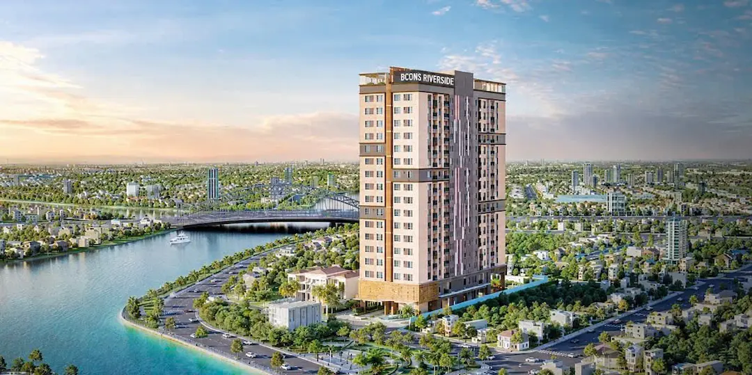 Phối cảnh tổng quan dự án Bcons Riverside